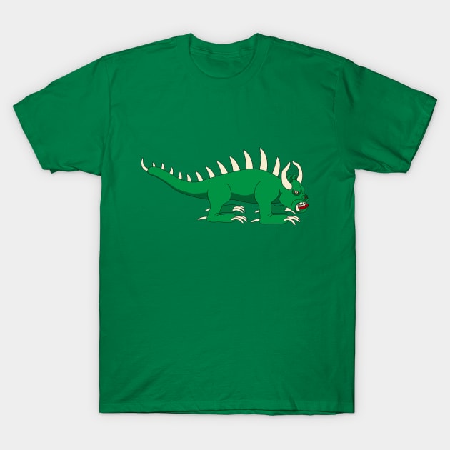 Hodag Menacing Beast T-Shirt by BlueSkyTheory